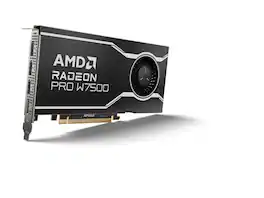 AMD - Radeon Pro W7500 100-300000078 8GB 128-bit GDDR6 PCI Express 4.0 x8 Graphics Card