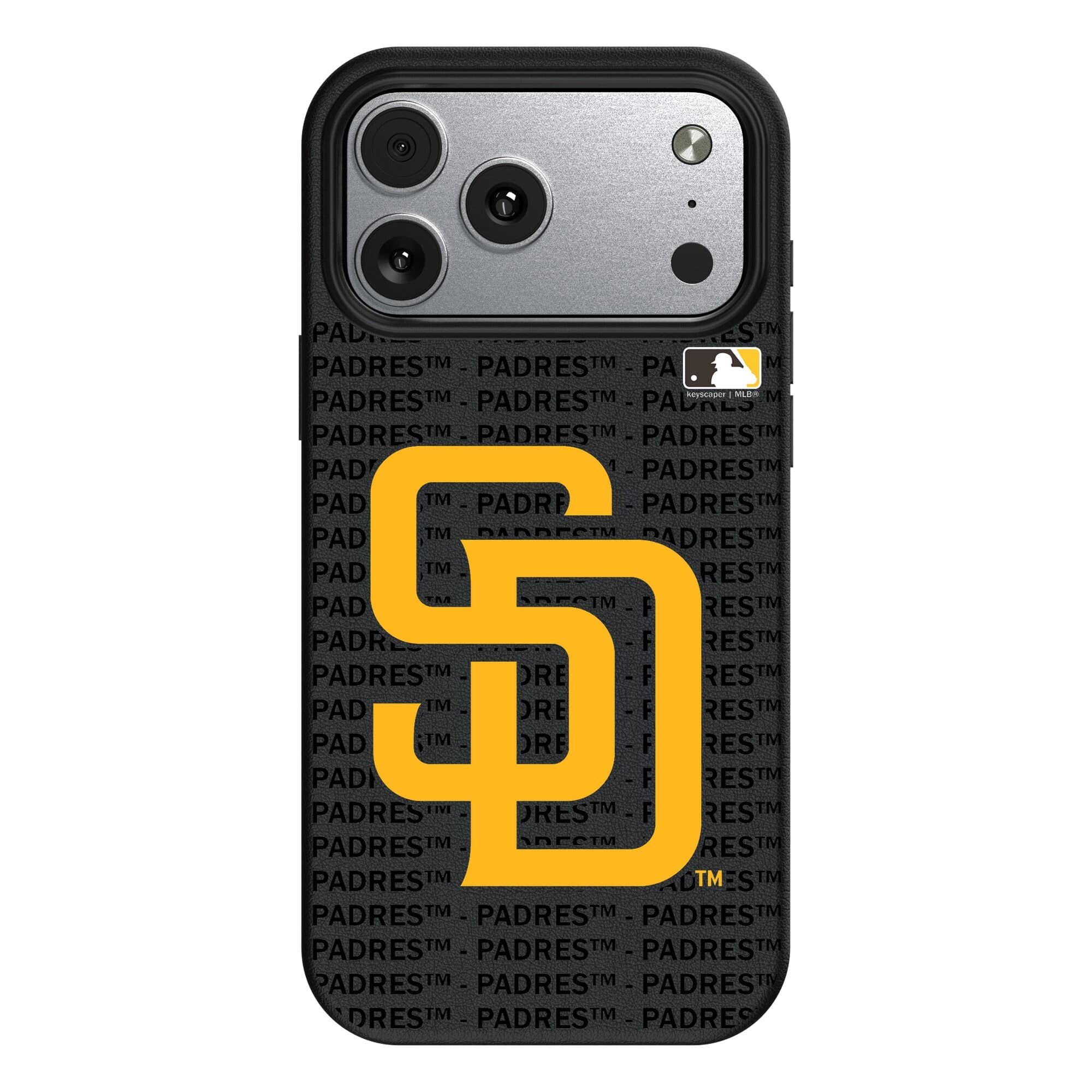 Keyscaper - MLB - San Diego Padres Primary Logo iPhone Magnetic Bump Case - 17 Pro - Black price history on PriceWatchPro