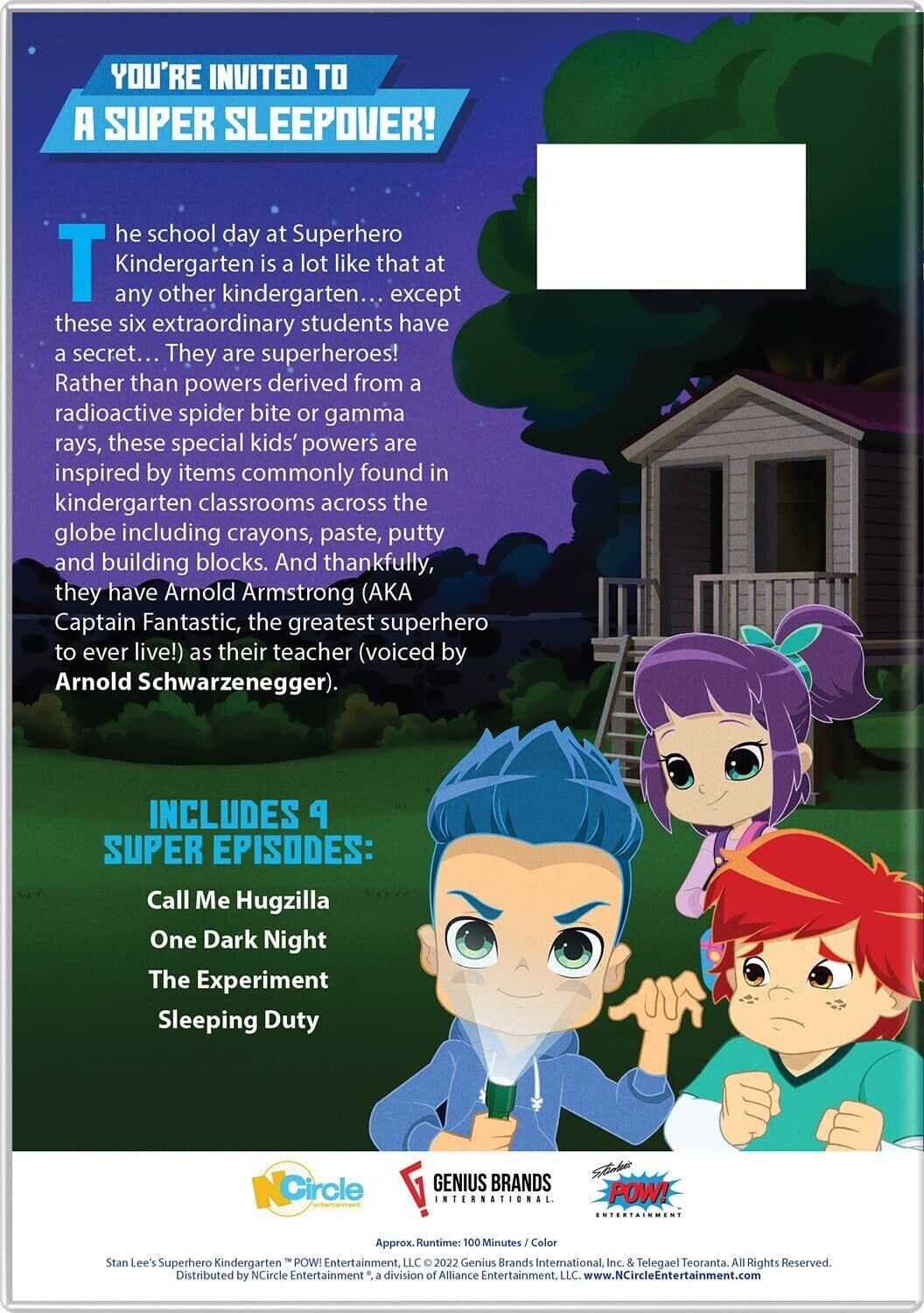 Alt View 1. Superhero Kindergarten: Superpower Sleepover   - DVD.