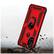Alt View Zoom 15. SaharaCase - Military Kickstand Series Case for Motorola Moto G Pure, G Power 2022, and G Play 2023 - Red.