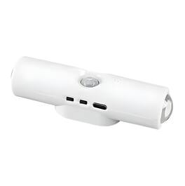 Cluzine - Magnetic Motion Sensor LED Night Light, Rechargeable Dual-Head Wall Lamp for Bedroom, Stairs & Wardrobe
