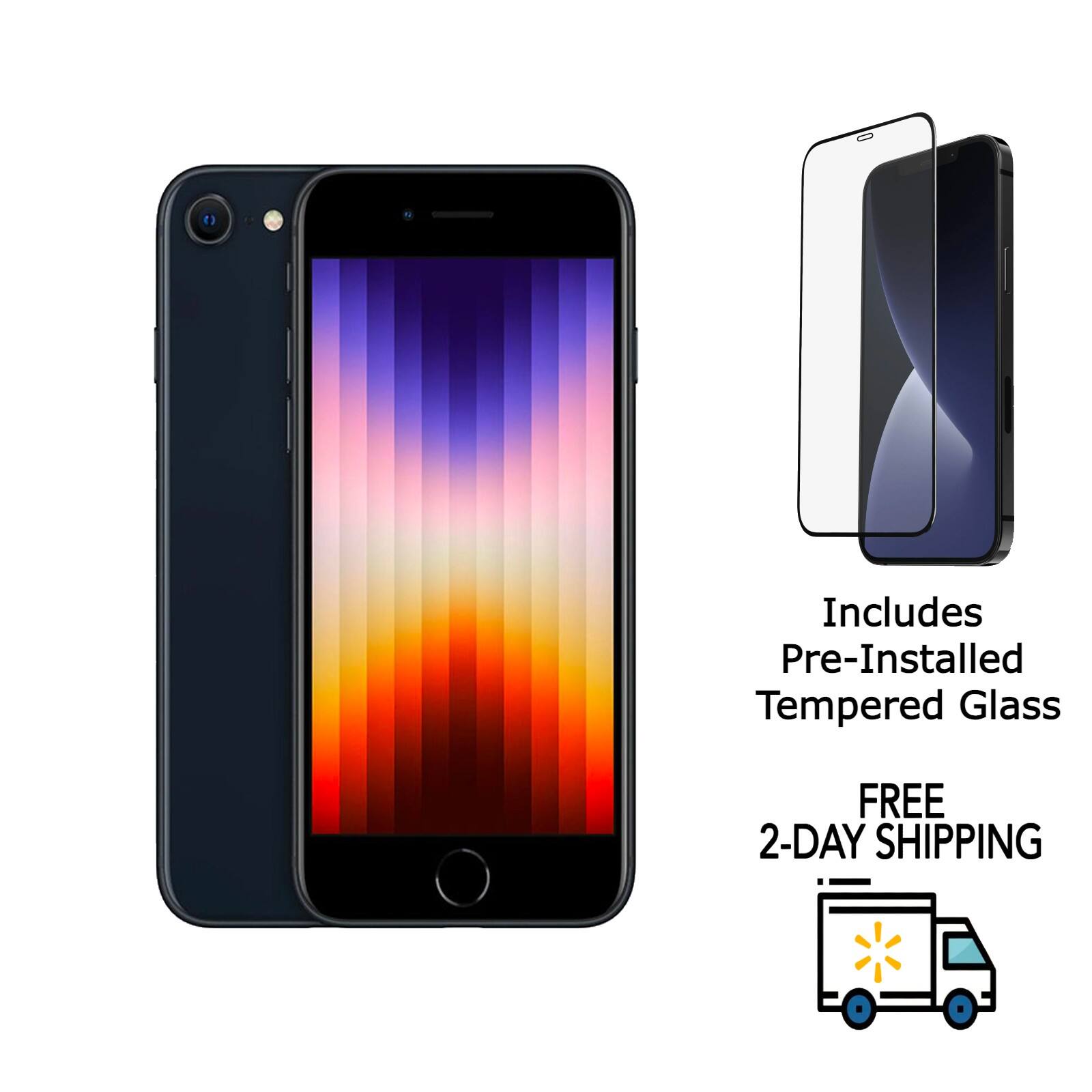 Includes Pre-Installed Tempered Glass  
FREE 2-DAY SHIPPING