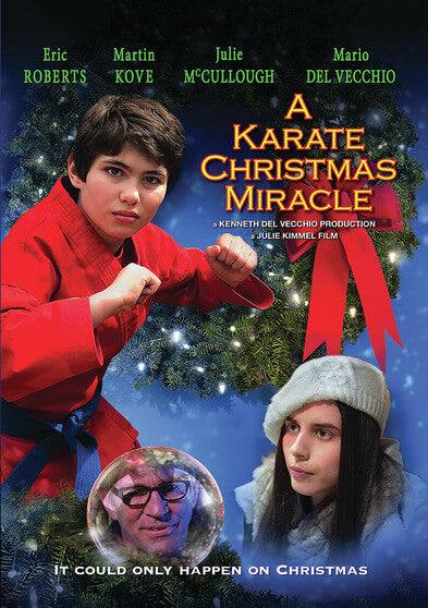 Front. A Karate Christmas Miracle (MOD) (DVD Movie).
