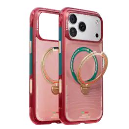 TORRAS - Q3 Air Phone Case Slim Tough Armor Portugal Football Legacy Edition for iPhone 17 Pro - Wave of Passion