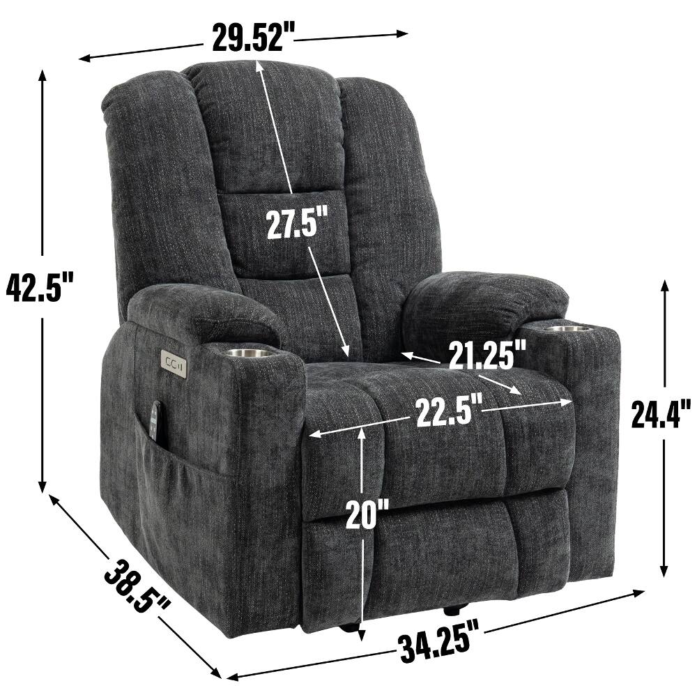 29.52"  
42.5"  
27.5"  
CCII  
21.25" 22.5"  
24.4"  
38.5"  
20" 34.25"