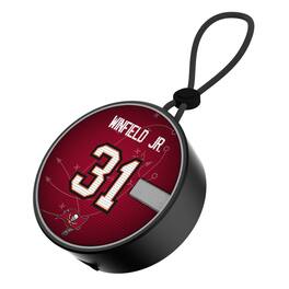 Keyscaper - Antoine Winfield Jr. Tampa Bay Buccaneers Bluetooth IP67 Waterproof Speaker - Black