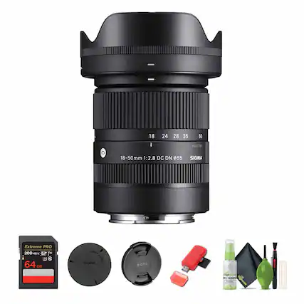 18-50mm 1:2.8 DC DN 55 SIGMA
Extreme PRO 200MB/s 64GB
SIGMA
DIGINERS
USB CLEANER