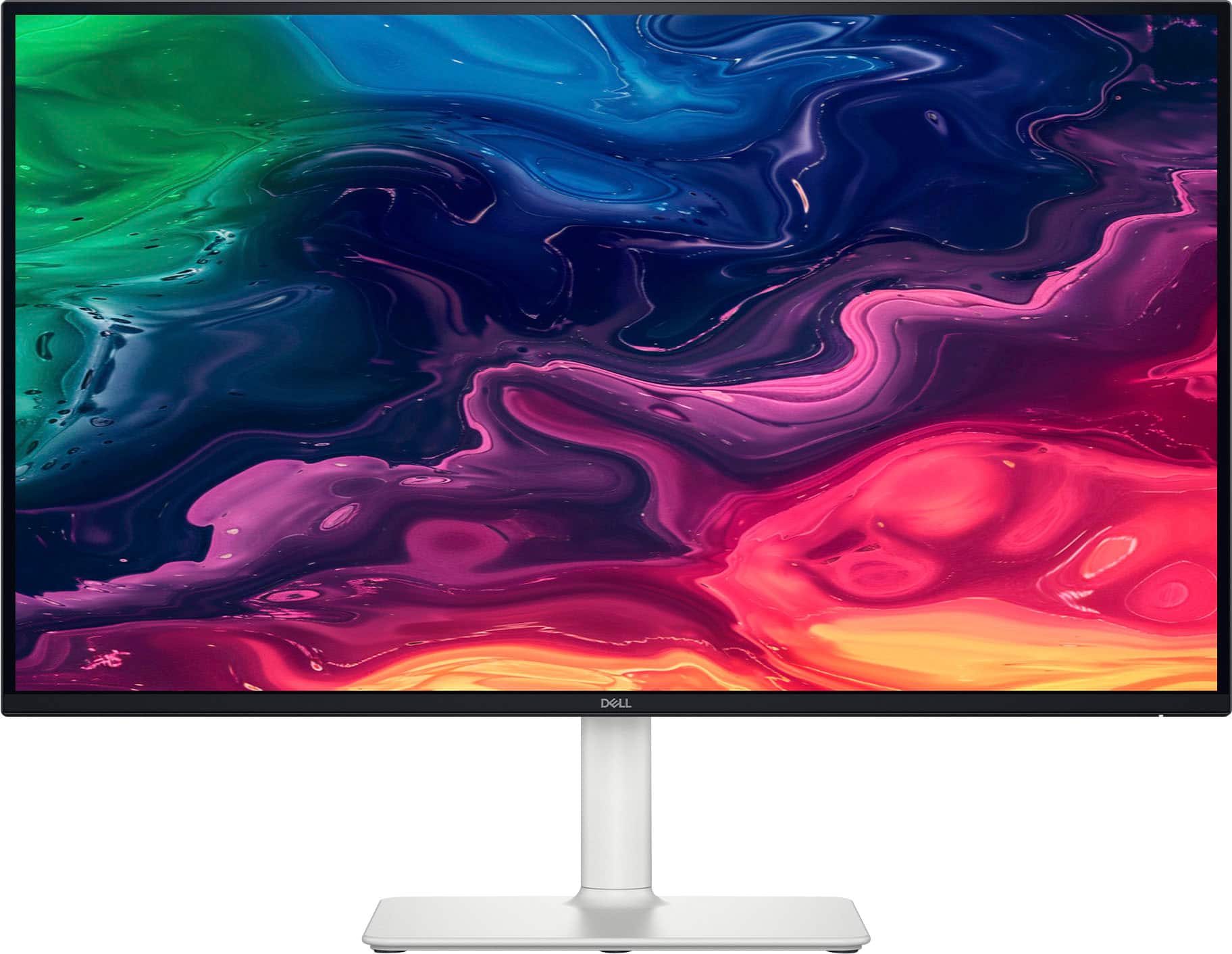 Alt View 10. Dell - S2725QC 27" IPS LED 4K UHD 120Hz FreeSync Premium Monitor (USB-C, HDMI) - Ash White.