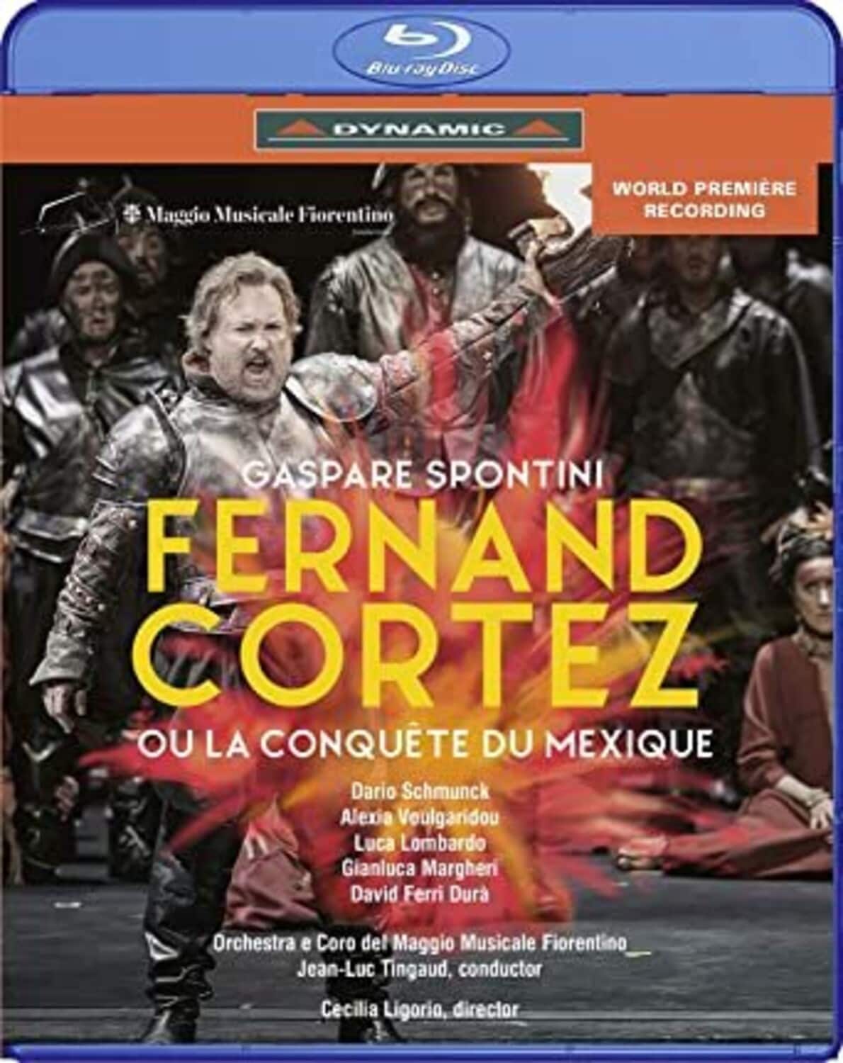 Orchestra E Coro Del Maggio Musicale Fiorentino  Tingaud - Fernand Cortez  - BLU-RAY