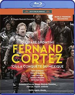 Orchestra E Coro Del Maggio Musicale Fiorentino Tingaud - Fernand Cortez - BLU-RAY