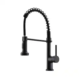 Brass Single Handle Pull Down Sprayer Kitchen Faucet