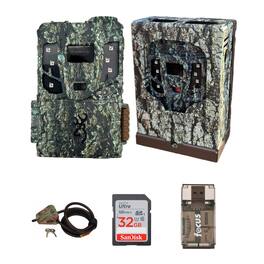 Browning - Pro Scout Max HD Cellular TrailCamera, Sec/Box, LockCable 32GB M/CRD,CR