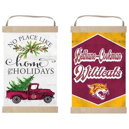 Jardine - Bethune-Cookman Wildcats 12" x 20" Reversible Banner Sign - White
