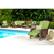 Alt View 9. Hanover - Strathmere Outdoor Reclining Armchair - Cilantro Green, Black.