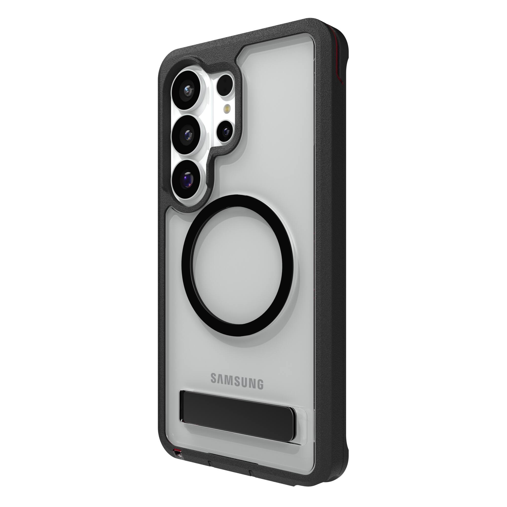 Alt View 14. ZAGG - Rainier Snap with Kickstand for Samsung Galaxy S26 Ultra - Smoke Black.