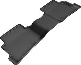 Amber Sporting Goods - 3D MAXpider Custom Fit Kagu Floor Mat (Black) Compatible for Hyundai IONIQ Electric 2017-2021 - Second Row
