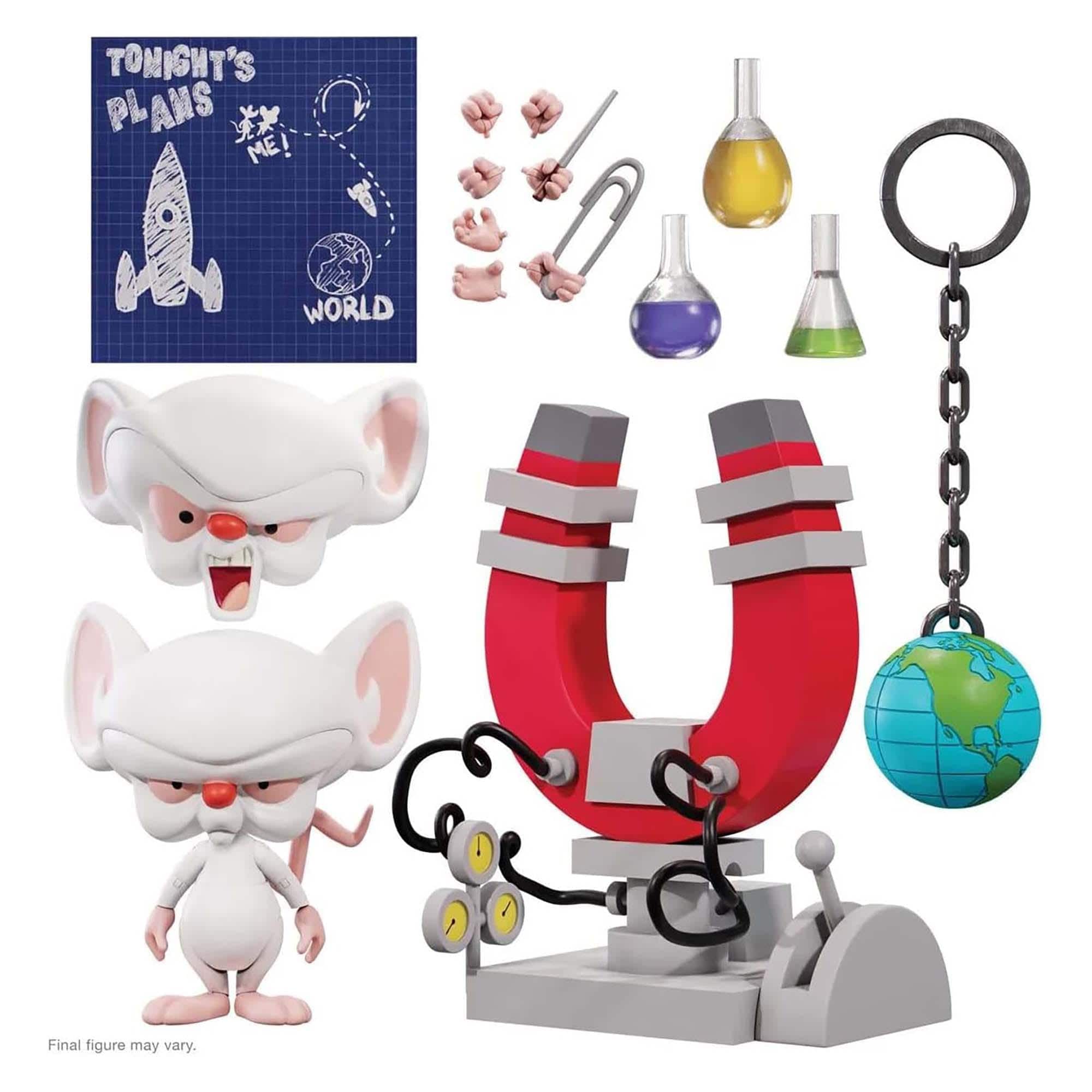 Super7 - Animaniacs Ultimates The Brain 7-Inch Scale Action Figure - White price history on PriceWatchPro