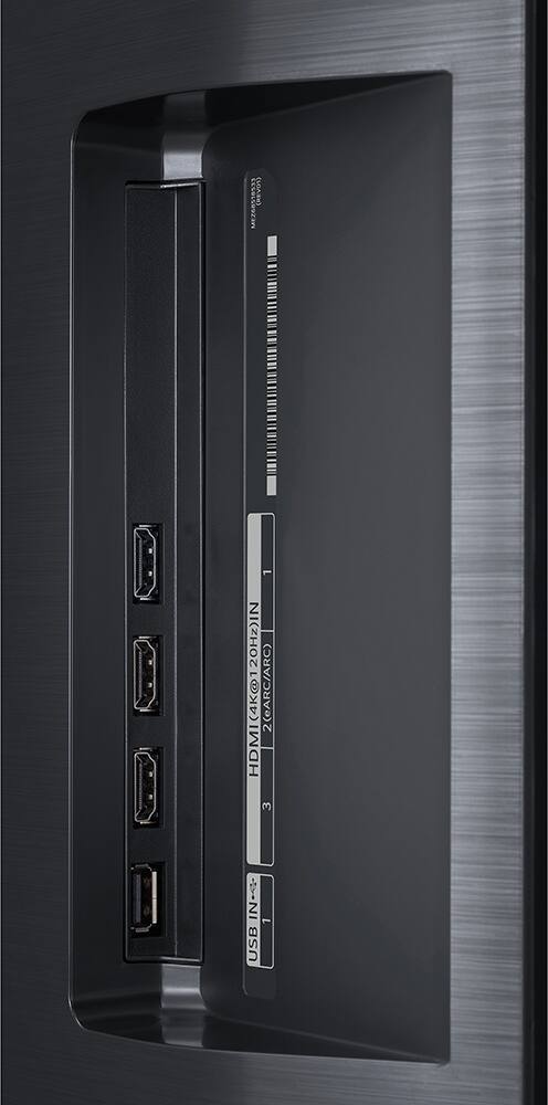 HDMI IN (4K@120HZ)  
HDMI IN (4K@120HZ)  
HDMI IN (eARC/ARC)  
USB IN