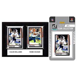 C&I Collectibles - Chicago Bears 6" x 8" Player Plaque & 2025 Team Trading Card Set - Multicolor
