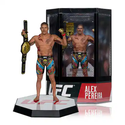 S.TARLAM GOLD LABEL COLLECTIO. UFC FEESE .OSO UFC S FC ALEX PEREIRA BFIC PEREIRA