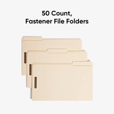 50 Count, Fastener File Folders