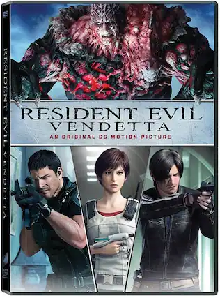 Front. Resident Evil: Vendetta - DVD.