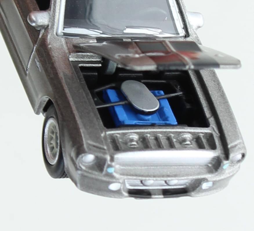 Alt View 2. Games Alliance - Gone In 60 Seconds 1:64 Diecast Car - 1967 Eleanor Custom Mustang - Grey.