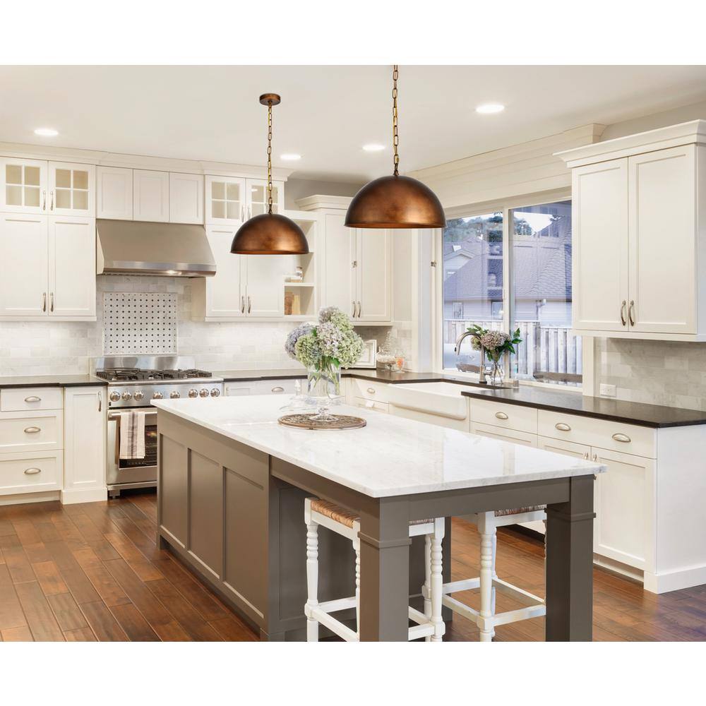 Back. Living District - Merce Collection Pendant D15 H10 Lt:1 Manual Brass Finish - Manual Brass.