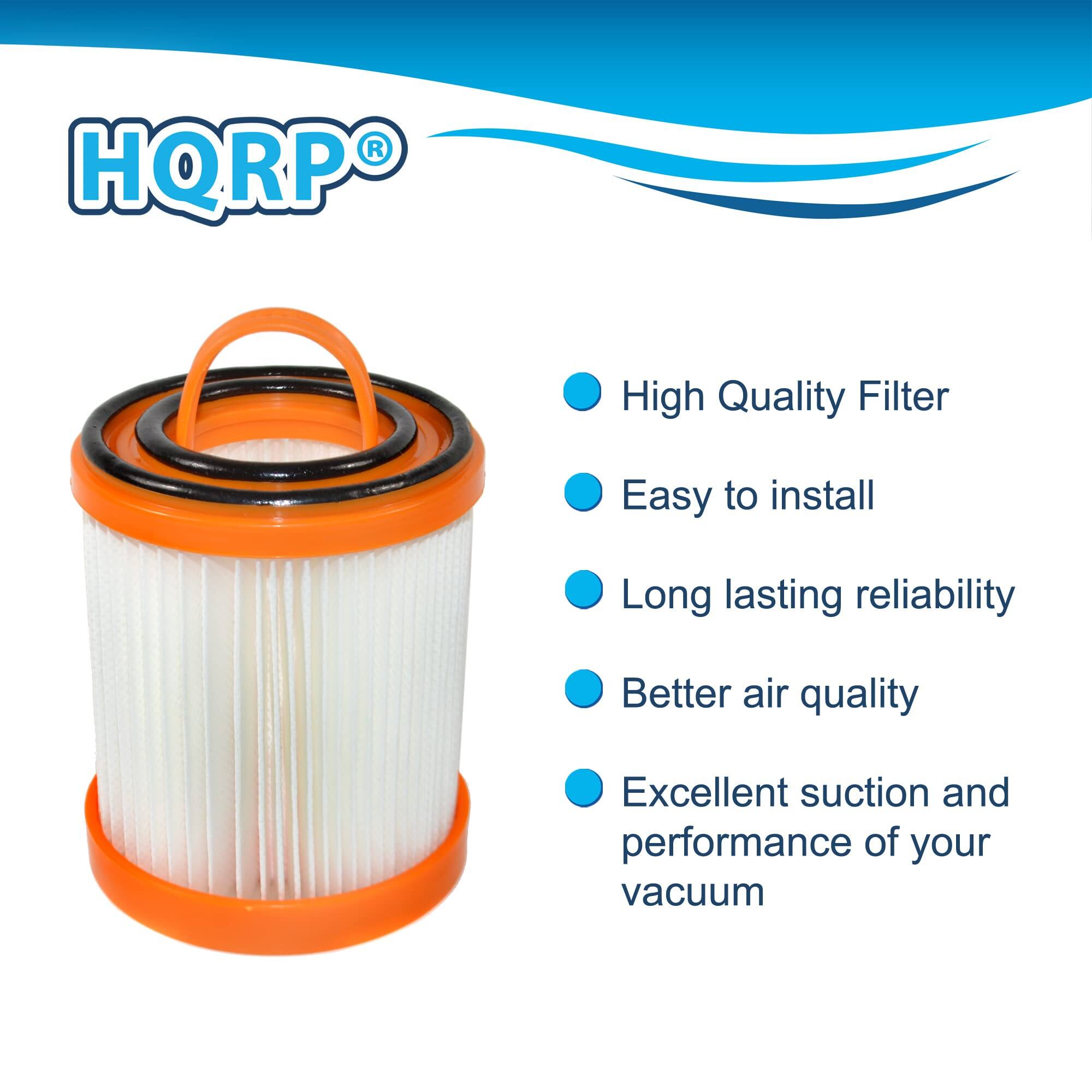 HQRP®

- High Quality Filter
- Easy to install
- Long lasting reliability
- Better air quality
- Excellent suction and performance of your vacuum