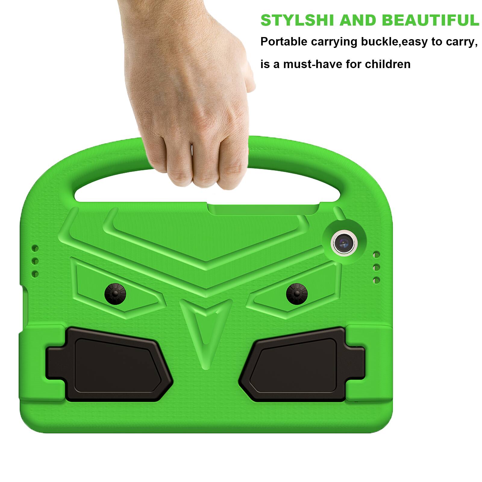 STYLISH AND BEAUTIFUL  
Portable carrying buckle, easy to carry, is a must-have for children
