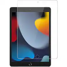 Front. SaharaCase - Tempered Glass Screen Protector for Apple iPad 10.2 (7th, 8th, 9th Generation 2019-2021) - Clear.