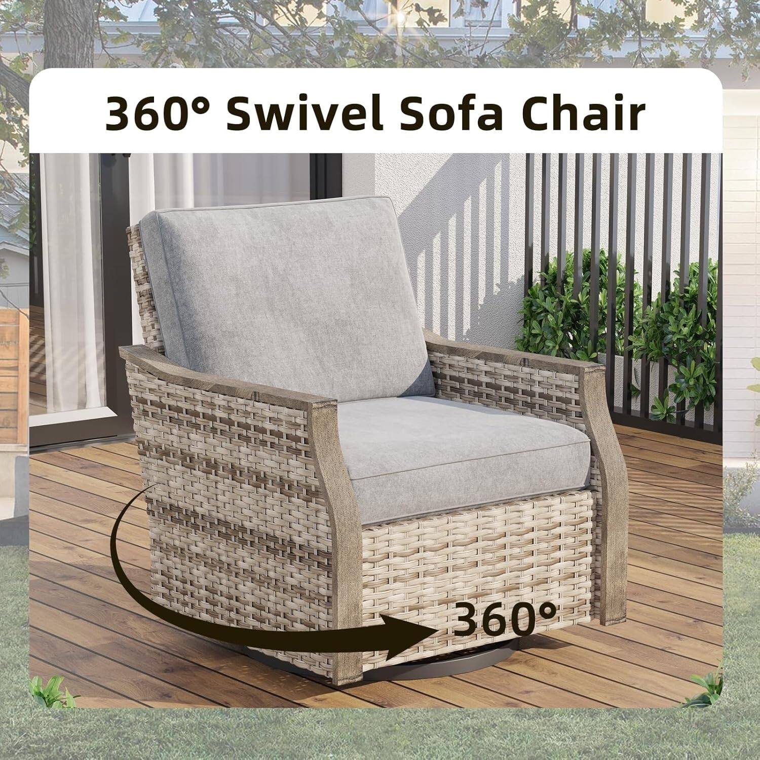 360° Swivel Sofa Chair

360°