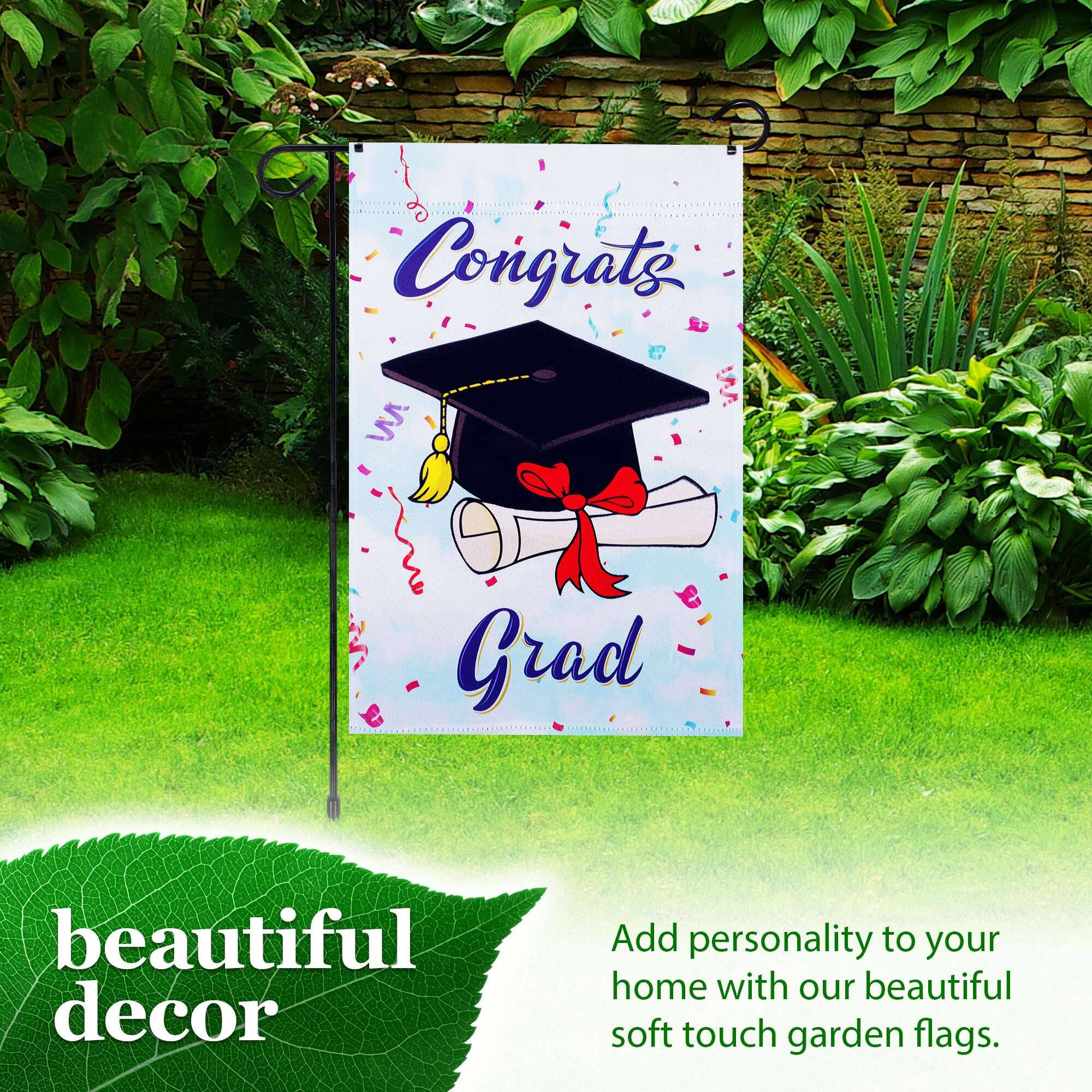 Congrats Grad

beautiful decor

Add personality to your home with our beautiful soft touch garden flags.