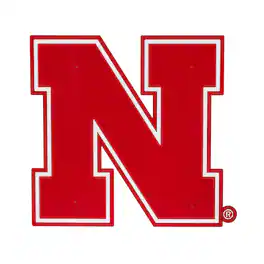 Evergreen Enterprises - Nebraska Huskers 23" Layered Metal Wall Art Sign - Multicolor