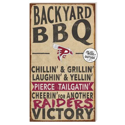 BACKYARD BBQ
CHILLIN' & GRILLIN'
LAUGHIN' & YELLIN'
PIERCETAILGATIN'
CHEERIN' FOR ANOTHER
RAIDERS VICTORY
For use INSIDE & OUTSIDE