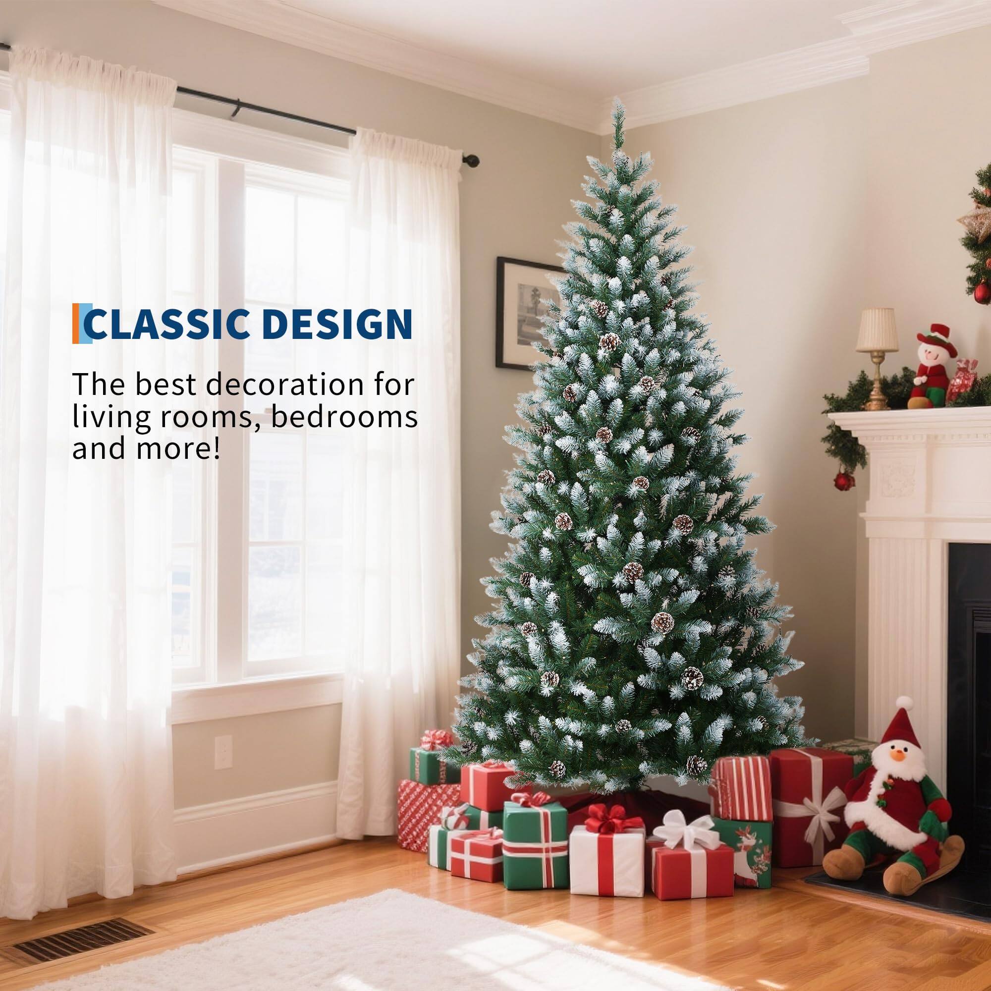 CLASSIC DESIGN  
The best decoration for living rooms, bedrooms and more!