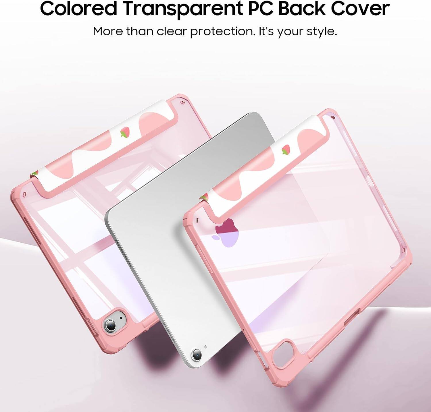 Colored Transparent PC Back Cover  
More than clear protection. It's your style.