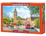 Castorland Puzzle, No C-104963-2, 1000, Busy Morning in London, 26.8 x 18.5 in, 26,8 1000 : cm/cm