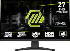 RAPID IPS 27 FHD 1920 X 1080 MSI MAG ARSENAL GAMING 0.5ms GTG HDR READY 200Hz MSI