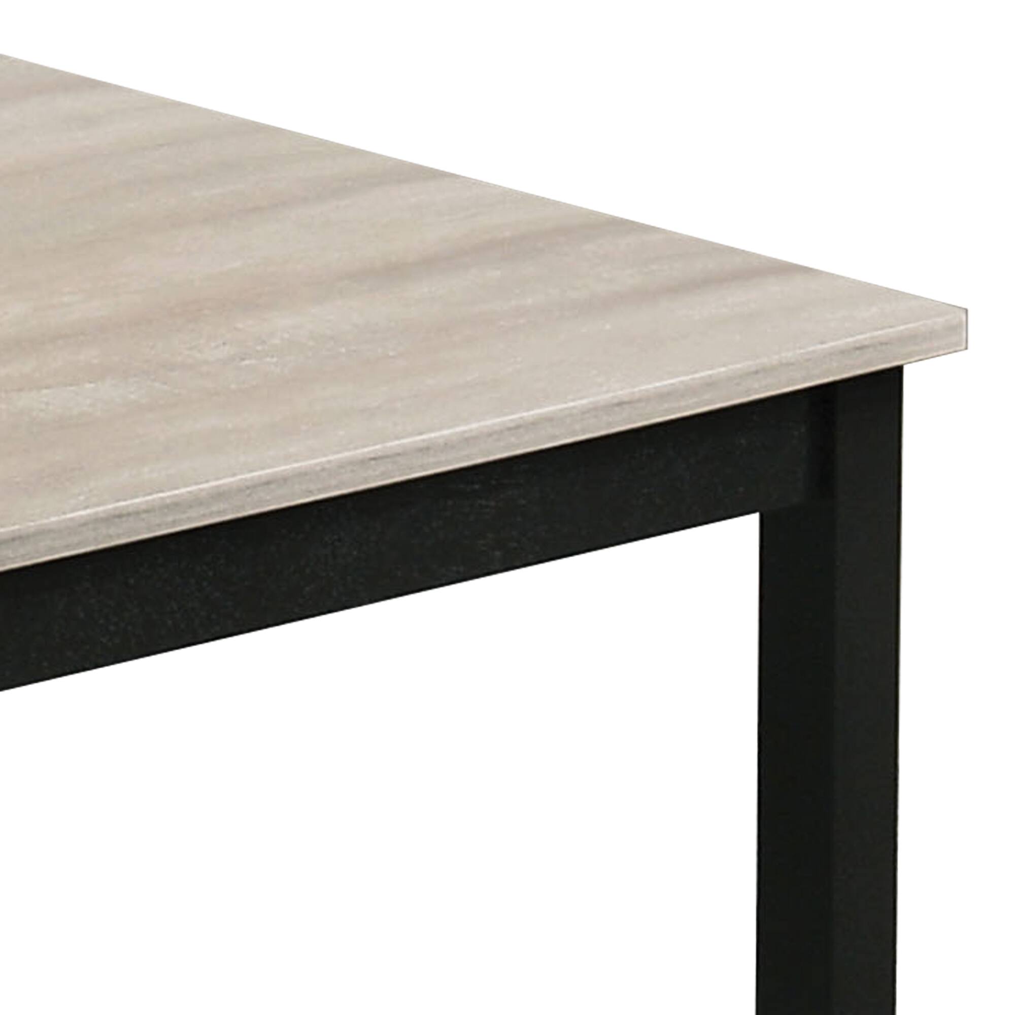 Alt View 2. Vaczon - 3-Piece Coffee Table Set, 1 Coffee Table and 2 End Tables with Solid Wood Legs for Living Room - Light Gray.