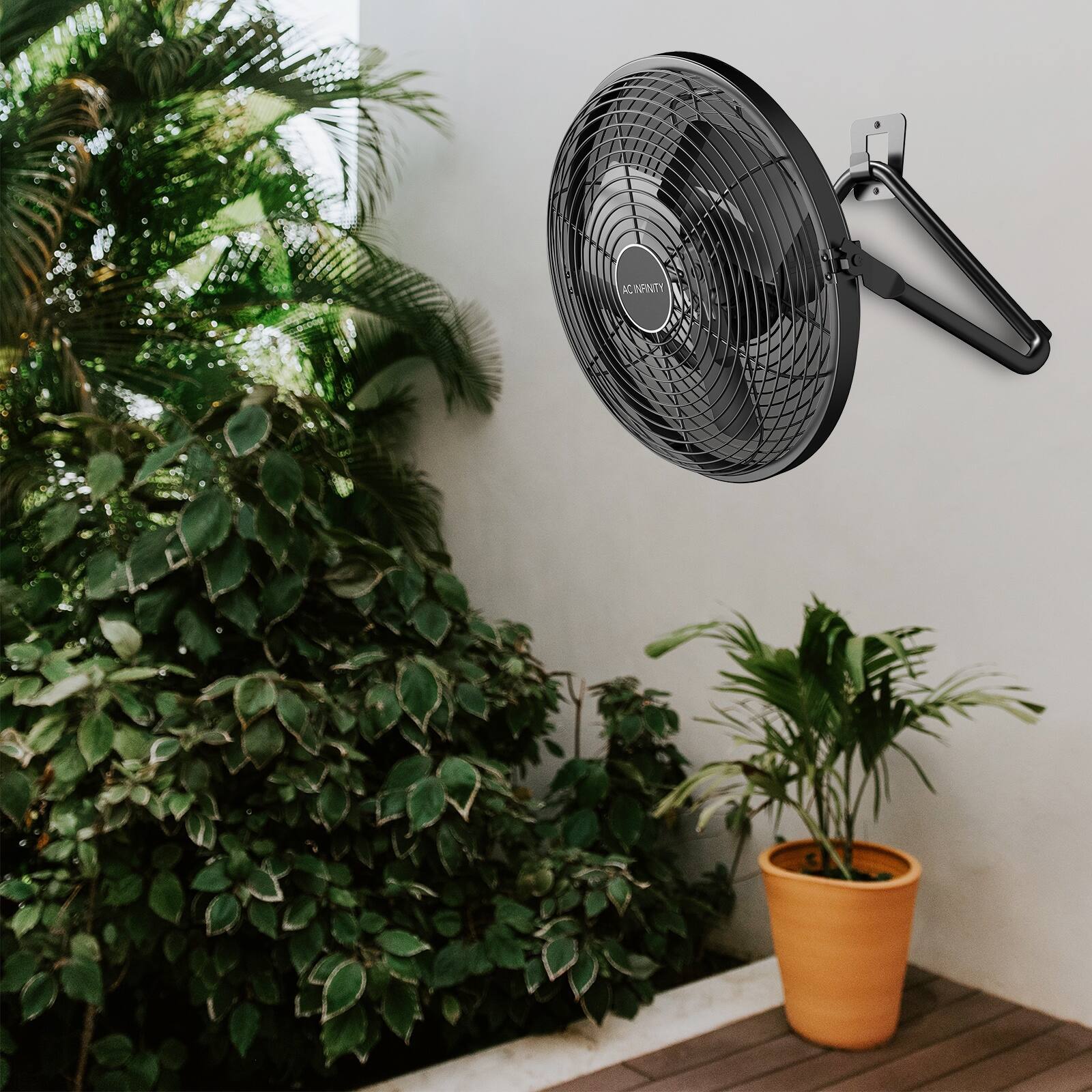 Alt View 7. AC Infinity - CLOUDLIFT S12, Floor Wall Fan 12" with Wireless Controller.