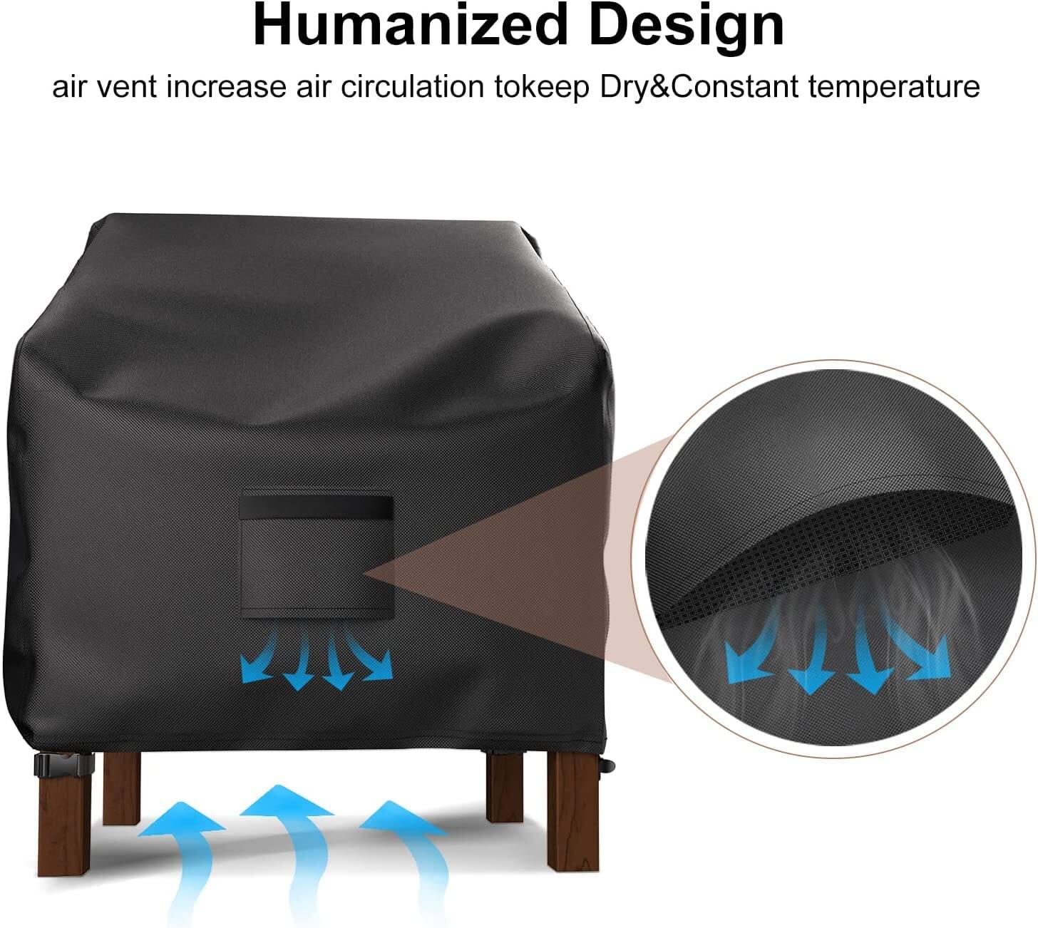 Humanized Design  
air vent increase air circulation to keep Dry&Constant temperature
