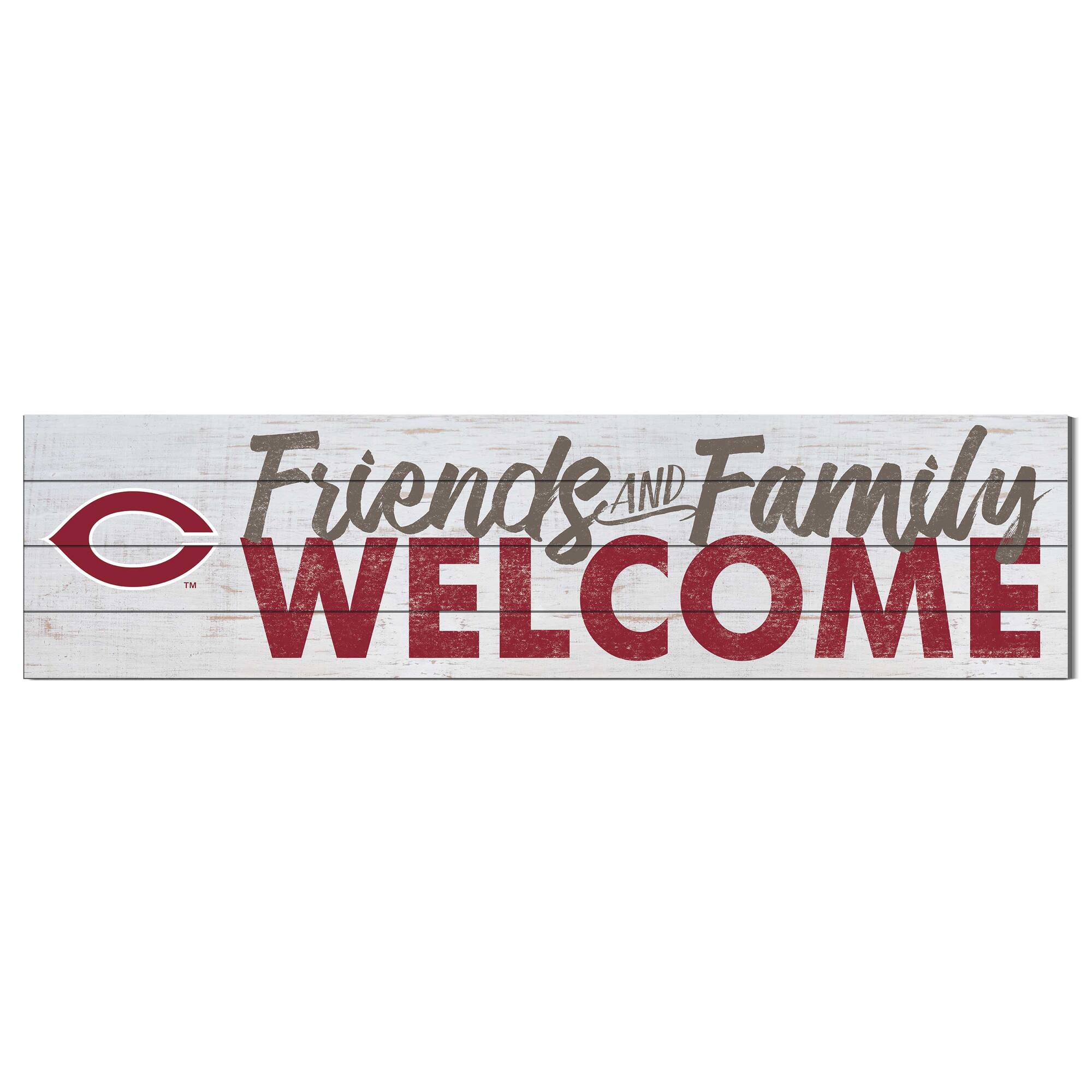 UChicago Maroons 10'' x 40'' Friends & Family Welcome Sign