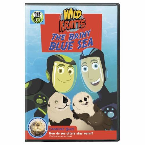 Front. Wild Kratts: The Briny Blue Sea   - DVD.