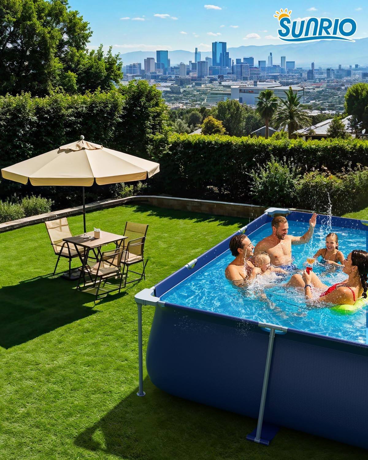 Back. Sunrio - Swimming pool.