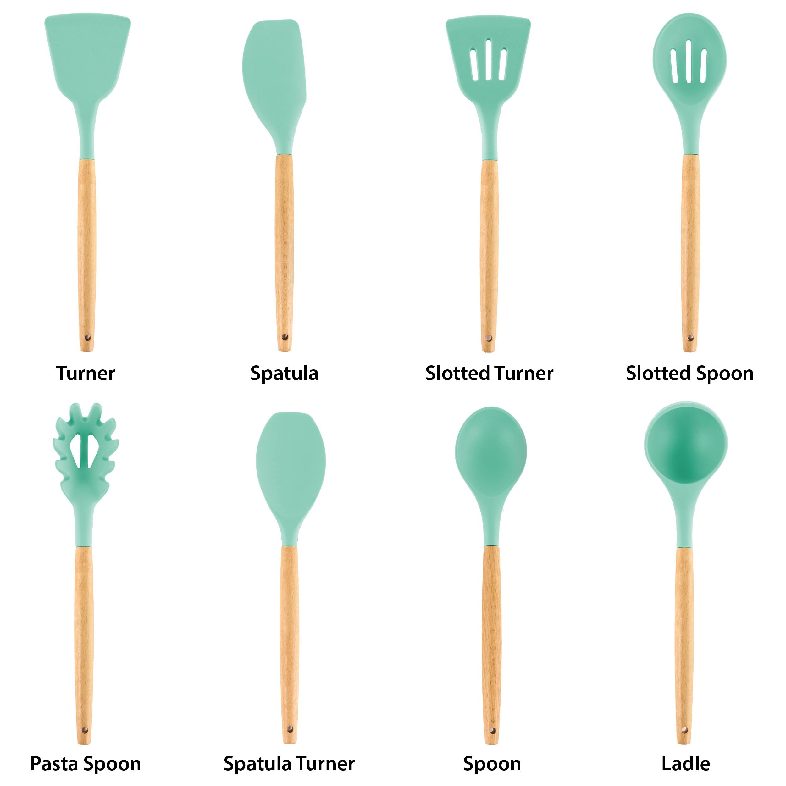 Turner, Spatula, Slotted Turner, Slotted Spoon, Pasta Spoon, Spatula Turner, Spoon, Ladle