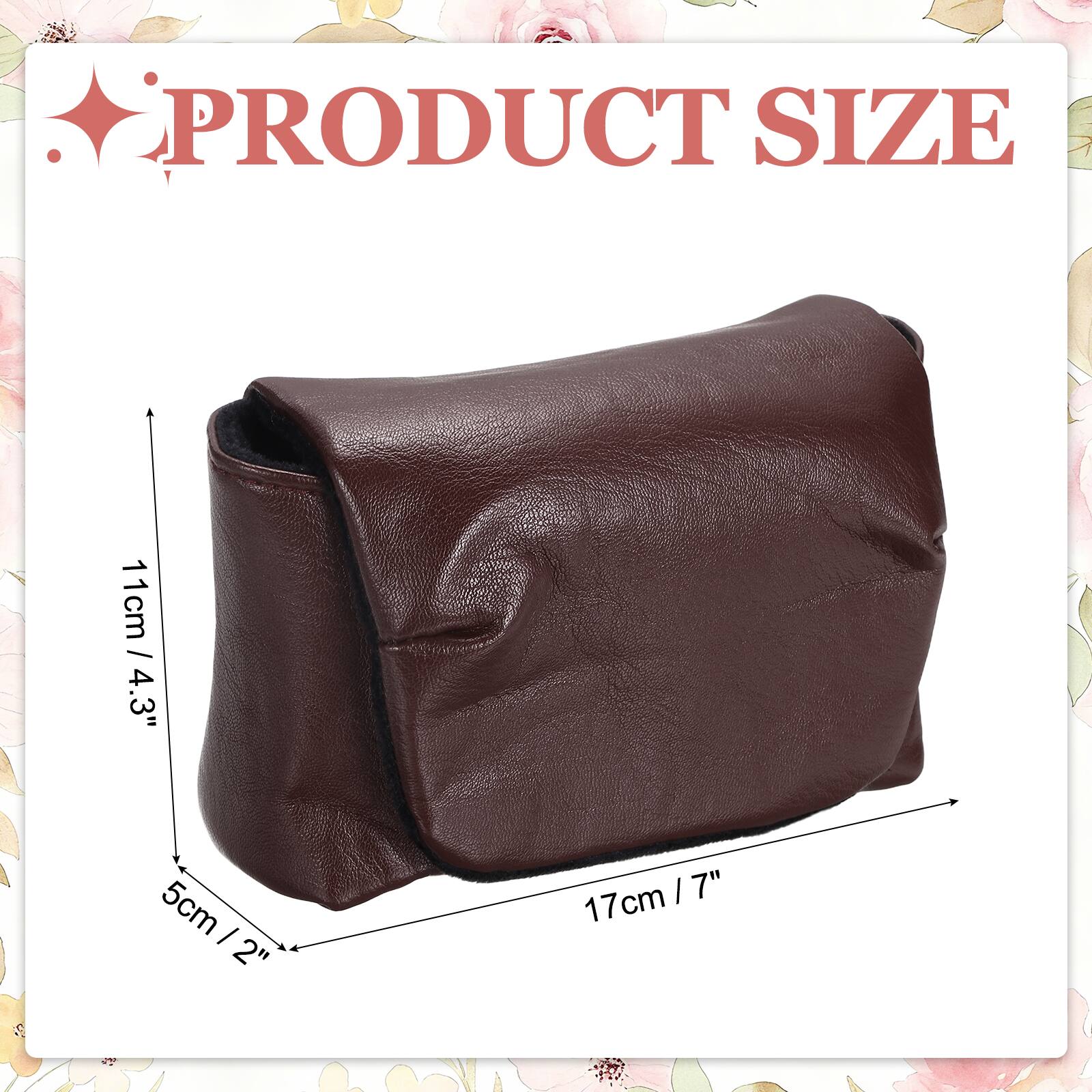 PRODUCT SIZE

11cm / 4.3"  
5cm / 2"  
17cm / 7"
