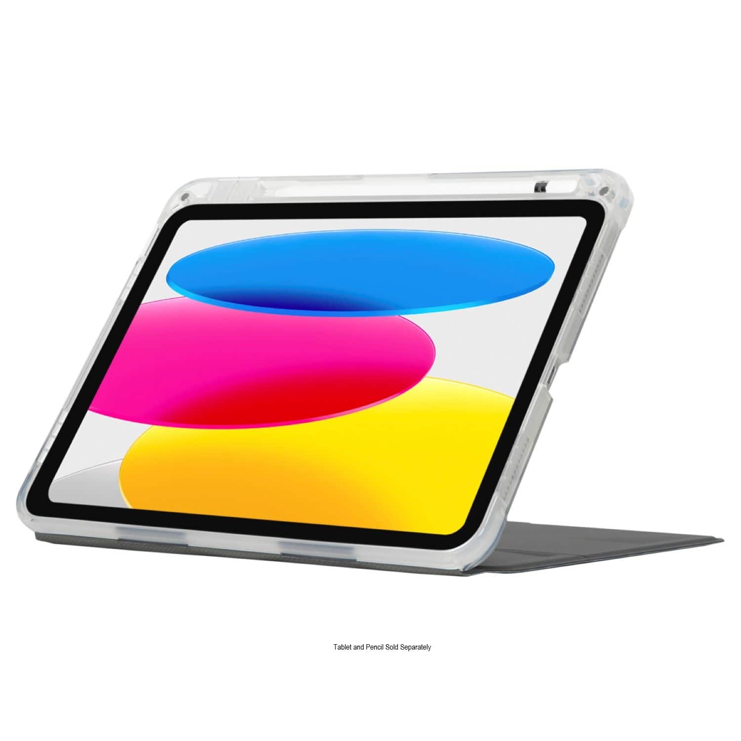 Alt View 14. Targus - Pro-Tek Clear Case for iPad 11"(A16) and iPad 10.9"(10th gen.) - Clear/ Black.