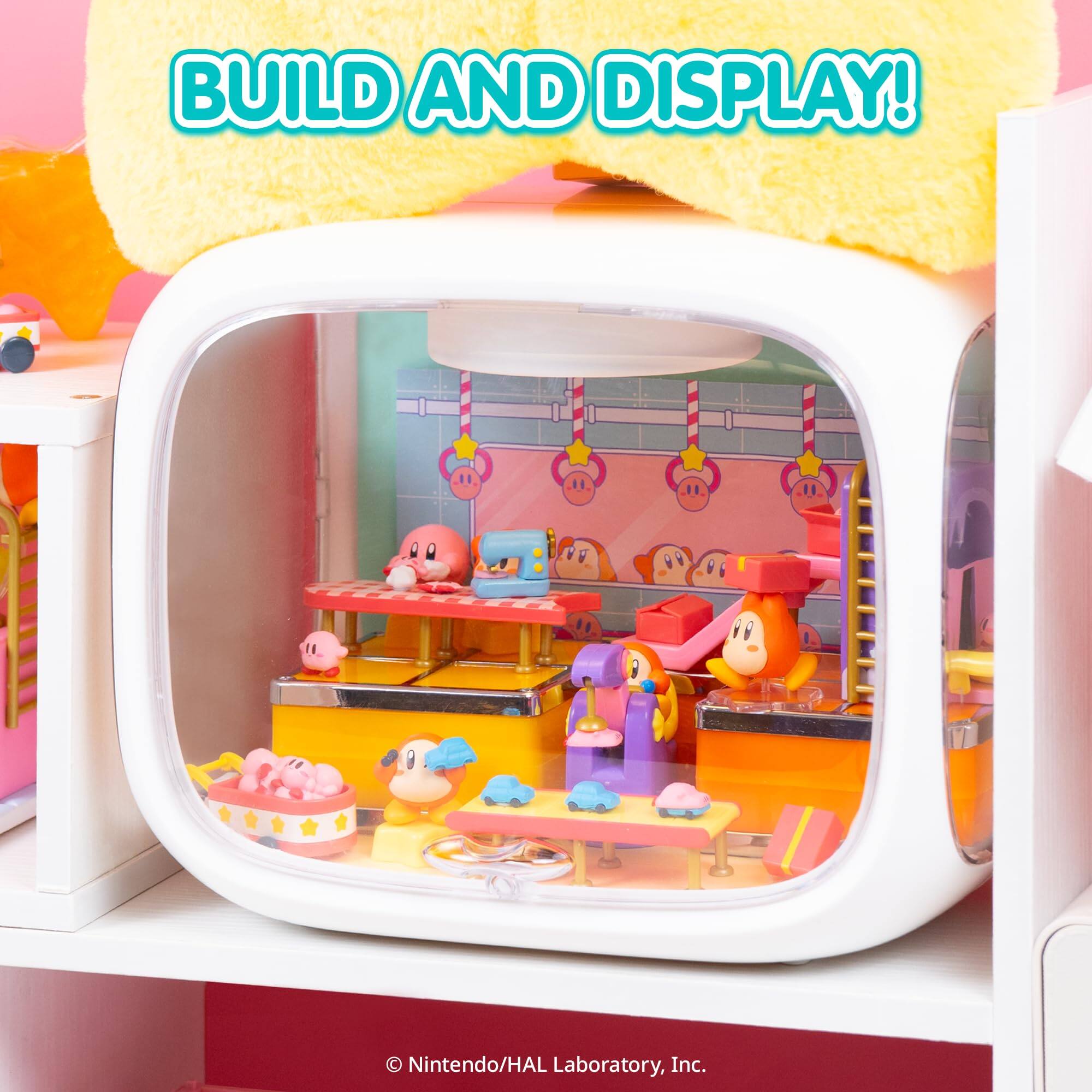 BUILD AND DISPLAY!  
Nintendo/HAL Laboratory, Inc.