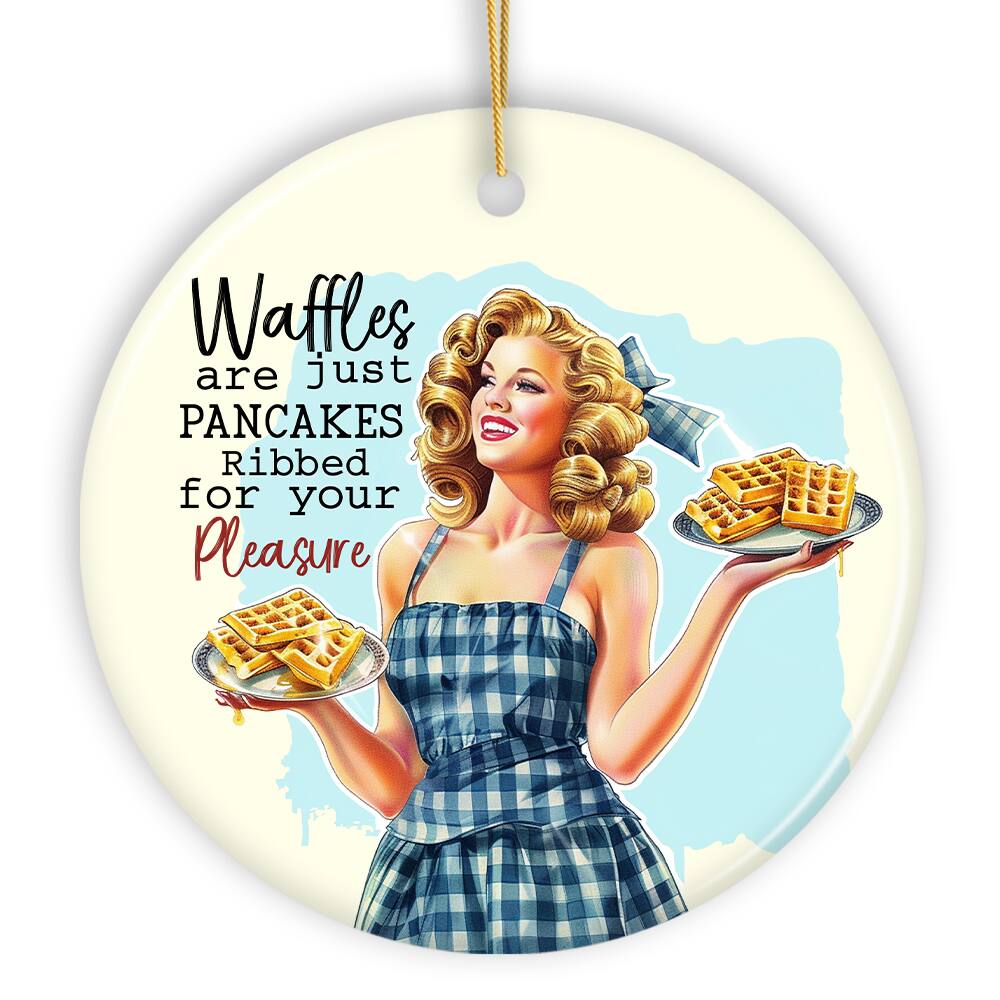 Waffles are just PANCAKES Ribbed for your Pleasure